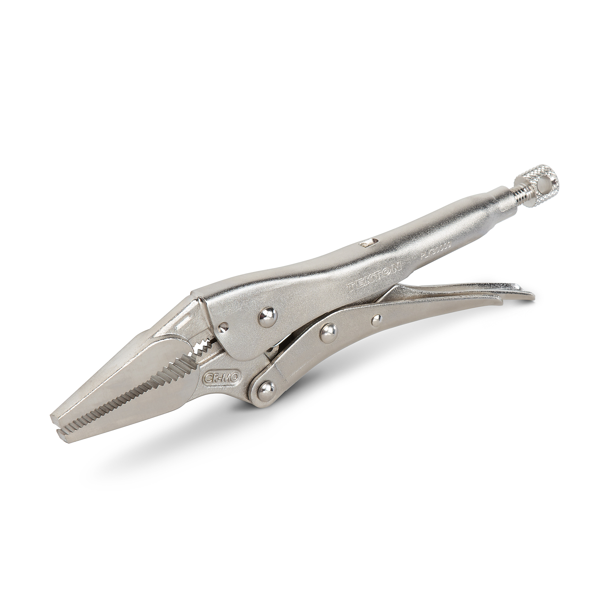 TEKTON 9 Inch Long Nose Locking Pliers | PLK30009